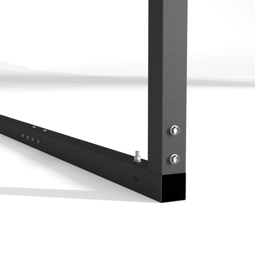 [20X20FT] Alora Extra Large Heavy-Duty Outdoor Metal Carport With Galvanized Steel Roof For Cars, Boats And Trucks (SAK75633)