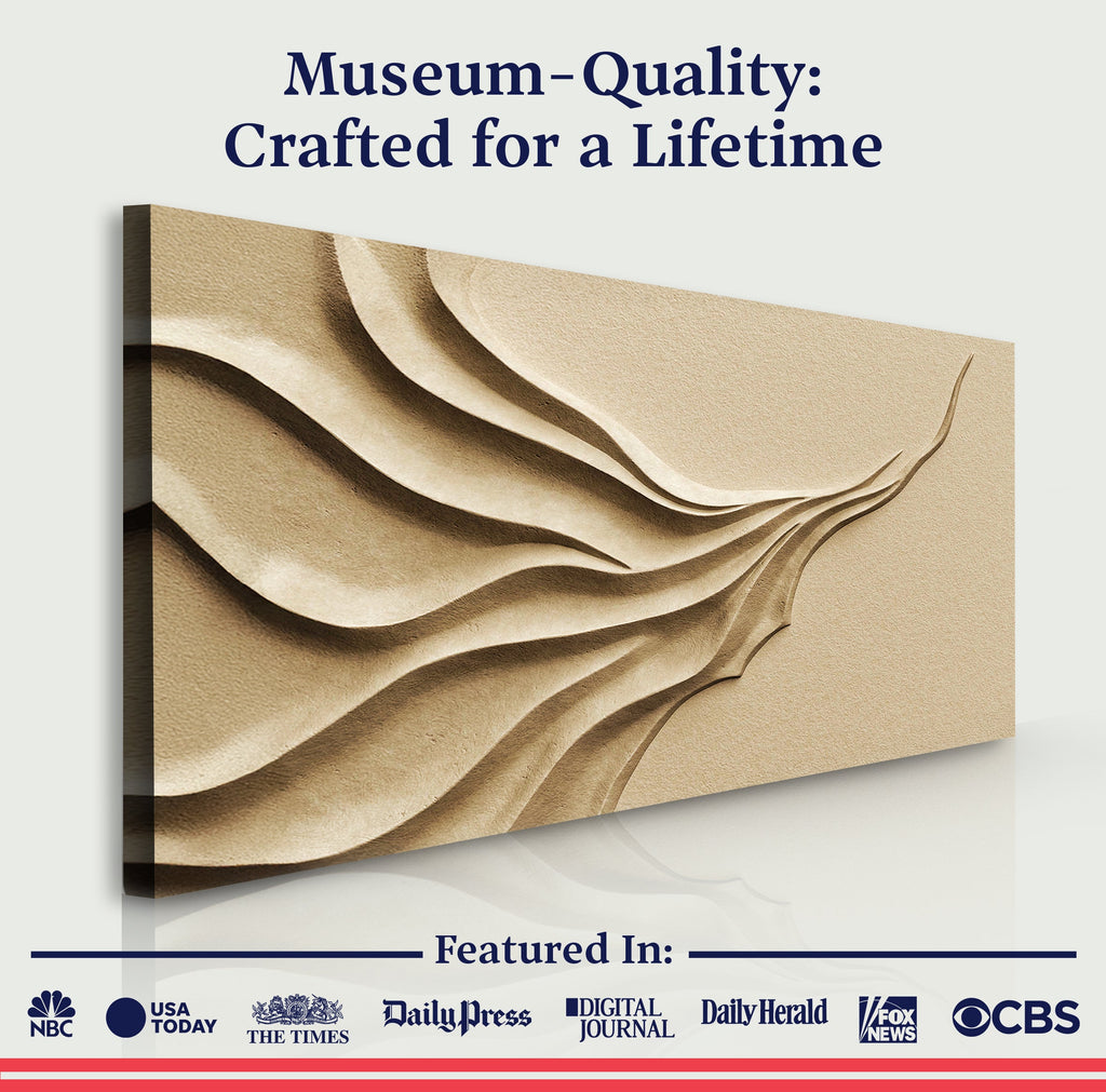 Beige Minimalist Wall Art