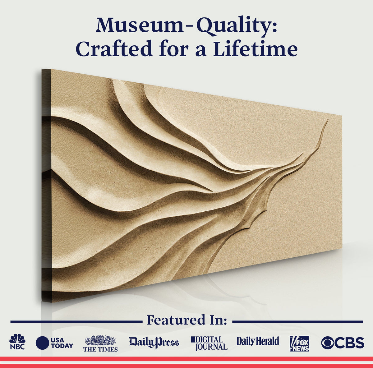 Beige Minimalist Wall Art