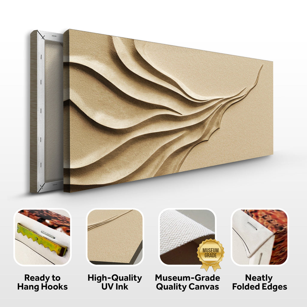 Beige Minimalist Wall Art