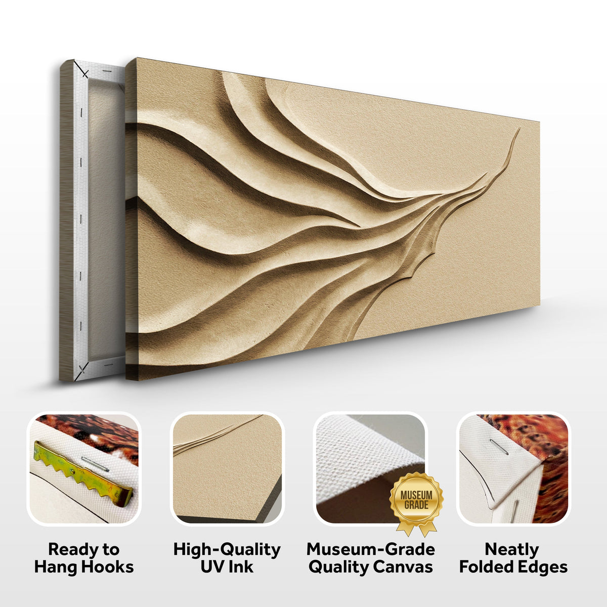 Beige Minimalist Wall Art