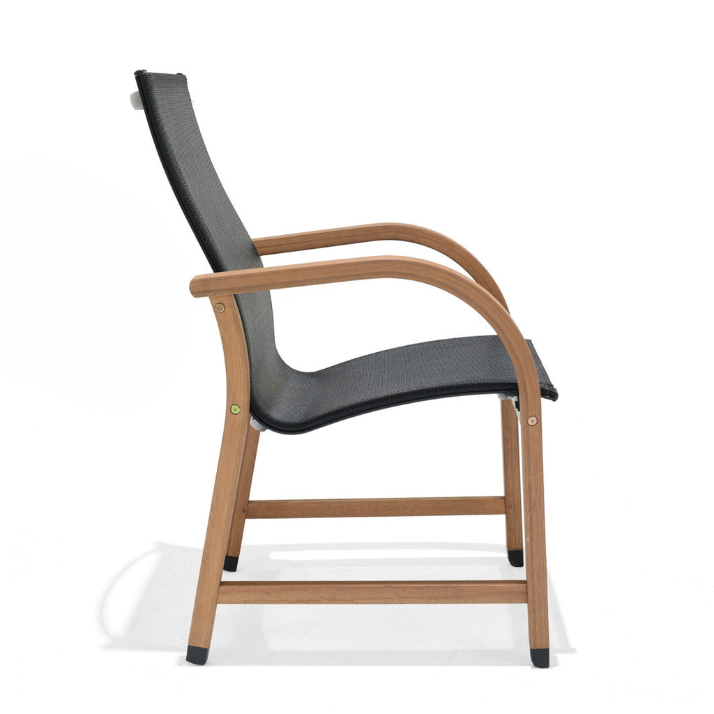 Manhattan Black Armchair - 4 Piece