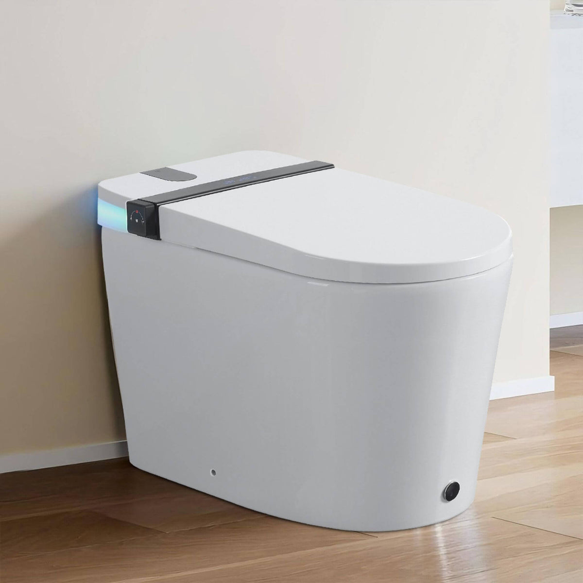 Nuvia Premium Smart Toilet With Bidet Seat LED Display & Night Light (SAK81465)